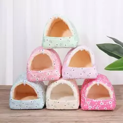 Soft Mini Hammock para animais de estimação, cama de dormir quente, ninho, casa, animal, coelho, esquilo, cobaia, ratos, suprimentos - loja online