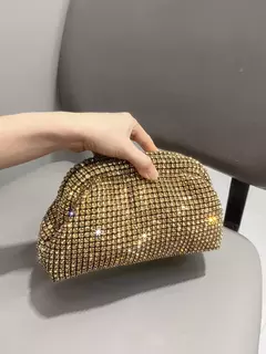 Strass Clutch Purse para mulheres, Handle Bag, Shoulder Bag, Evening Bag, Banquet Bag, Designer de luxo - comprar online