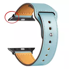 Pulseira de couro para Apple Watch Band, Sport Loop Bracelet, Ultra 2, 49mm, 44mm, 40mm, 38mm, 42mm, iWatch Series 9, 8, 7, 3, 4, 5, 6, SE, 41 milímetros, 45 milímetros