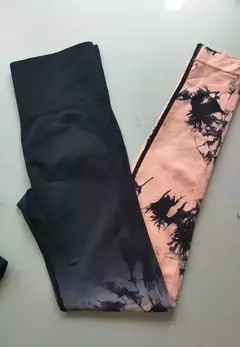 Leggings de ioga sem costura para mulheres, calças de ginástica, push up, esportes, corrida, gradiente, cintura alta, treino na internet