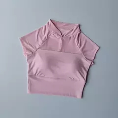 Roupa íntima esportiva feminina de secagem rápida de manga curta, malha estilo chinês, top fitness, camiseta corrida, roupa ioga sexy, fixa, 2022 - Wolf Magazine