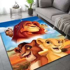 Simba o rei leão simba tapete para crianças, tapete para sala de estar, quarto, sofá, banheiro, 15 tamanhos - loja online