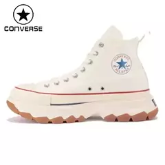Sapatos de skate Converse All Star para homens e mulheres, sapatos bege unissex, na internet