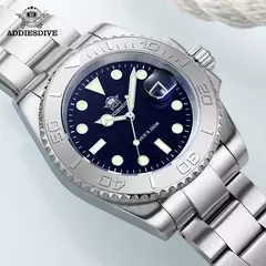 Relógio de Quartzo Analógico Masculino ADDIESDIVE, Aço Inoxidável, Luminoso 20 Bar Impermeável, Luxuoso Relógios De Mergulho, BGW9, H3 - loja online