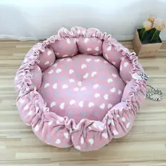 Cordão criativo macio quente ninho dupla utilização ajustável cama para animais de estimação ninho almofada para gatos filhotes suprimentos para animais de estimação na internet