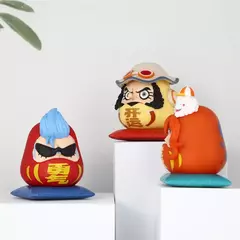 6cm q-versão uma peça anime figura nika luffy zoro sanji nami cos super dharma estatueta estátua de pvc modelo brinquedos ornamentos de carro - loja online