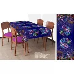 Toalha Plástica de Mesa Térmica 6 lugares / 2,00m x 1,40m