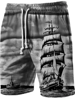Royal Knight-Shorts de praia com secagem rápida masculina, calça casual masculina de musculação, verão street jogger, ginásio cintura baixa sexy sunga
