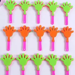 10 pçs mini mão clappers noisemakers torcendo para eventos esportivos jogo dia festa de aniversário favores - loja online