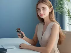 Ventilador turbo usb portátil, fluxo de ar super forte, ajuste de velocidade infinita, bateria de longa duração, recarregável, ventilador de bolso multiuso na internet