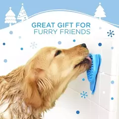 Almofadas para lambrar cães e gatos, tipo ventosa, alimentador lento antiderrapante, reduz o tédio do cão, ansiedade, banho adequado, silicone, suprimentos para animais de estimação - Wolf Magazine