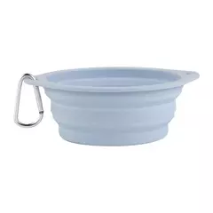 350/600ml dobrável cão animal de estimação tigela de silicone dobrável viagem ao ar livre portátil filhote de cachorro recipiente comida alimentador prato tigela suprimentos para animais de estimação na internet