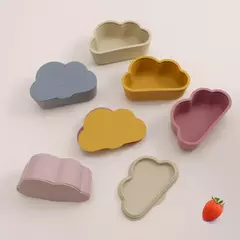 Portátil Silicone Baby Snack Box, Caixa De Comida De Cor Sólida, Baby Snack Container com Tampa, Baby Stuff - Wolf Magazine