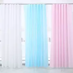 Imagem do PEVA-Cortina de chuveiro do banheiro com ganchos, impermeável, espessamento, acessórios domésticos, 180x180cm