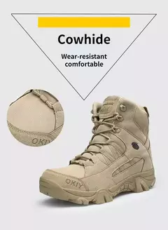 Táticas-Botas de Treino de Combate para Homens, Sapatos Masculinos Atualizados, Ao Ar Livre, Camping, Anti-desgaste, Resposta Rápida, Pesca, Caça, Tênis, Caminhada na internet