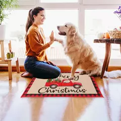 Tapete ao ar livre da porta do Natal, tapete de Papai Noel, casar decorações do Natal para a casa, ornamento do Xmas, presentes do ano novo, 2025, 2025 na internet