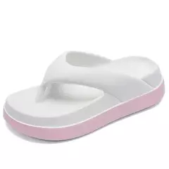 Outlandish-eva flip flops para mulheres, solas grossas super macias, sapatos ao ar livre, antiderrapante, de alta qualidade, design moderno, para o verão na internet
