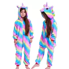 Kigurumi-Animal Onesies infantil, unicórnio, panda, macacão, pijama, anime, cosplay, fantasias, Natal, halloween, crianças, meninos, meninas - comprar online