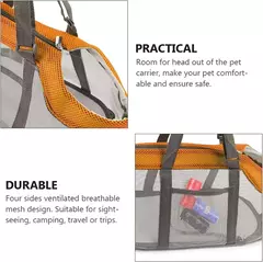 Sacos de transporte para animais de estimação malha dobrável pet transportadora bolsa para cães pequenos schnauzer em miniatura cães em miniatura