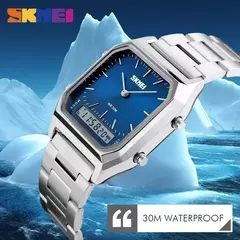 Skmei-homens relógios de pulso 1220, casual, digital, dual time, esportes, cronógrafo, à prova d'água, quartzo, 3bar na internet