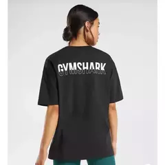 Tubarão muscular masculino de manga curta Ginásio de Fitness Street Tubarão, esportes ao ar livre feminino, tamanho grande, europeu e americano na internet