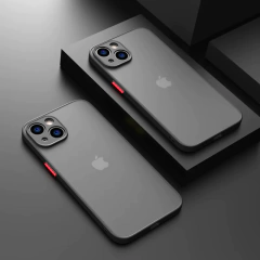 Capa de Telefone à Prova de Choque, Silicone Capa Dura, Novo, iPhone 15, iPhone 11, iPhone 12, iPhone 13 Mini, iPhone 14 Pro, iPhone XR, iPhone X, iPhone XS Max, iPhone 7, iPhone 8 Plus, iPhone SE, 2020 - loja online