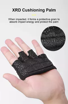 KUTOOK-Luvas Esportivas de Fitness para Treinamento, Halterofilismo, Treino, Luvas Parciais Duráveis com Almofada para Exercício, Acessórios de Ginástica na internet