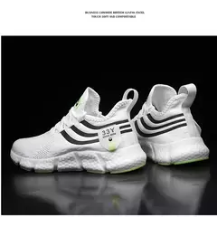 Sapatilhas Esportivas de Malha Respirável Masculina e Feminina, Leve, Casual, Ténis, Luxo, Masculino, Ténis, Marca