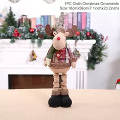 Feliz Natal Santa Doll Decorações para casa, ornamentos de Natal, Natal, Decoração de Ano Novo, Presentes, 2025, 2024 - loja online