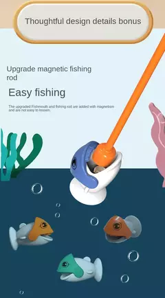 Brinquedos de pesca magnéticos simples para crianças, jogo de dinossauro, bebê Montessori, rotação, presente educacional, crianças, brincar na internet