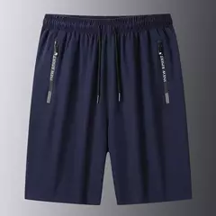 Calção de ginástica masculina, corrida, corrida, esportes ao ar livre calça curta, fina, secagem rápida, casual, moda verão - comprar online