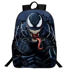 Marvel Legends Venom Mochilas para crianças, Super Heroes School Bag para meninos, Mochila de jardim de infância para crianças, Cartoon Laptop Bags for Men na internet