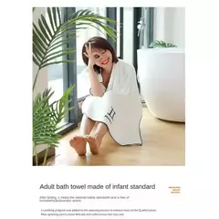 Toalha De Banho De Constelação Macia Grande, Absorvente Espessado, Folhas Bordadas, Banho Do Banheiro - loja online