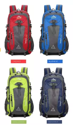 Mochila de viagem impermeável de nylon para homens, mochila de viagem casual ao ar livre, senhoras caminhadas camping montanhismo, sacos esportivos para jovens, novo