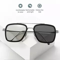 Homem de ferro-Tony Stark óculos fotocromático para homens e mulheres, óculos de sol polarizados de luxo, moda férias de verão, tons quadrados - comprar online