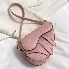Sacos portáteis do mensageiro do ombro único para mulheres, bolsa crossbody de couro, bolsa simples, bolsas sela - Wolf Magazine