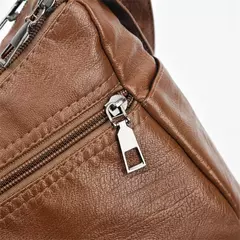 Bolsa de bolso multi couro PU vintage feminina, bolsas de ombro transversais femininas, bolsas de design de luxo, alta qualidade, 2023 - Wolf Magazine
