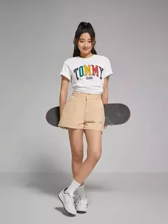 Camiseta de gola redonda de manga curta feminina, camisa de algodão respirável, camisa esportiva casual estampada, plus size, moda verão - loja online