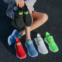 Imagem do Sapatilhas femininas vulcanizadas leves, calçados esportivos casuais, tênis de caminhada, tênis respirável, verão