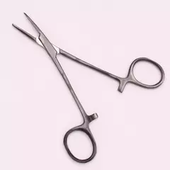 Imagem do Pinça hemostática para salão de beleza de animais de estimação, 13cm (5 ''), profissional, cães, hospital, gatos, lesões, casa, aço inoxidável japonês