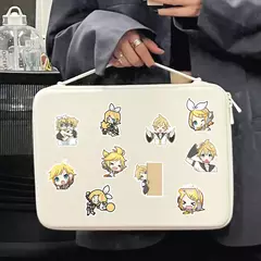 94 pçs/set anime hatsune miku kagamine rin len kawaii figura adesivo à prova dwaterproof água modelo brinquedos diy mão conta adesivos presentes - loja online