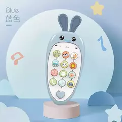 Baby's Music Sound Phone Toy, telefone, brinquedos para dormir, simulação mordedor, educação infantil precoce, presentes para crianças - Wolf Magazine