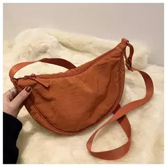 Imagem do Bolsa Crossbody de Nylon Hobos para Mulheres, Bolsas de Ombro Casual Designer, Bolsa de Grande Capacidade Lady Travel Shopper, Bolsas Femininas, 2024