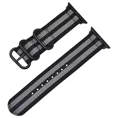 Pulseira de Nylon para Apple Watch Band, Pulseira Esportiva, iWatch Series 9, 8, 7, 6, 5, 4, SE, Ultra 2, 44mm, 40mm, 45mm, 41 milímetros, 42 milímetros, 49 milímetros