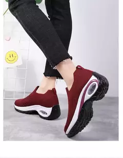 Sapatos esportivos casuais femininos, tênis de plataforma cunhada para senhoras, sapatos vulcanizados respiráveis, nova moda, verão 2024 - Wolf Magazine