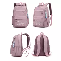 Imagem do Bolsa de escola rosa para meninas, Mochila para adolescente, Bolsa de escola primária para crianças, Mochila feminina para mulheres, criança, crianças