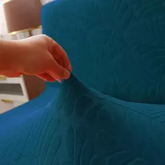 Tampa do sofá-cama impermeável para sala de estar, sofá dobrável sem braços, Stretch Couch Covers, Thick Poltrona Protector - loja online