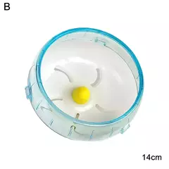 Hamster correndo disco brinquedo esporte correndo silencioso transparente pequeno animal de estimação rotativo jogging roda brinquedos gaiola hamster acessórios - comprar online