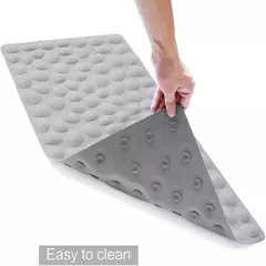 Imagem do Super Absorvente Coral Velvet Floor Mat, Tapete De Banho, Tapete De Porta Do Banheiro, Anti Slip