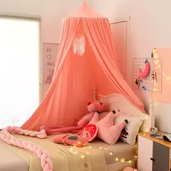Rede Mosquiteira Pendurada para Crianças, Berço Cortina, Tenda Pendurada, Decoração de cama, Menina Princesa, Cama Canopy, Living Corner Play, Leitura - comprar online